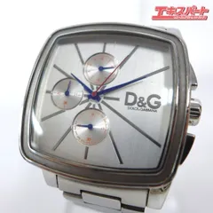 D&G Dolce ＆ Gabbana ドルチェアンドガッバーナ TIME クロノグラフ 腕時計 ※電池切れ 公田店のサムネイル