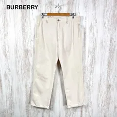 BURBERRY LONDON バーバリーロンドン クロップド チノパン ベージュ 大きいサイズのサムネイル