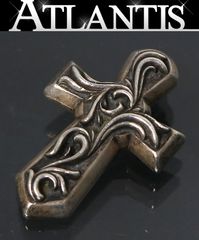 CHROME HEARTS 希少クロムハーツ バルカンクロス スモール シルバー