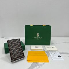 Goyard ゴヤール ヴィクトワール 二つ折り財布 イエロー モノグラム 