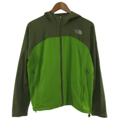 ザノースフェイス THE NORTH FACE ナイロンパーカー スワローテイルフーディ グリーン S NP11016