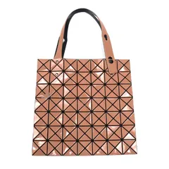 ISSEY MIYAKE イッセイミヤケ BAOBAO ハンドバッグ オレンジ系 BB26-AG527 レディース 中古 美品のサムネイル