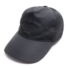 PRADA プラダ Re-Nylon ベースボールキャップ ブラック - メルカリ