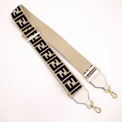 FENDI フェンディ ストラップ ユー ショルダーバッグ FFロゴ ゴールド