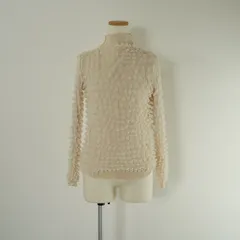 AMERI アメリ 2PIECES SHEER POPCORN TOP シアー ポップコーン トップ 2枚セット カットソー ハイネック 重ね着 長袖のサムネイル