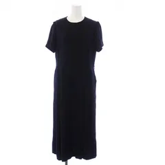 ビリティス ディ セッタン Bilitis dix-sept ans LITTLE BLACK DRESS ロングワンピース 半袖 クルーネック 38 M 紺 ネイビー /KHのサムネイル