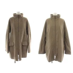 マックスマーラ MAX MARA ジャケット ブルゾン ジップアップ リバーシブル スタンドカラー アルパカ 40 M 茶 ブラウン /NW21のサムネイル