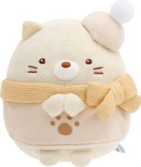 신품 산엑스 스미코구라시 모아 봉제인형 고양이 MO45101
