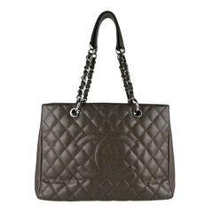 ✨美品✨CHANEL GSTトート マトラッセ キャビアスキン ブロンズ 