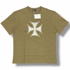 THUG CLUB 半袖 Tシャツ メンズ サイズ2 アイアンクロス スタッズ 