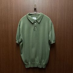 美品60s〜70s ヴィンテージ サマーニット 半袖ニットポロ50s