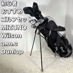 初心者おすすめ】 メンズゴルフセット 右 14本セット MIZUNO Wilson