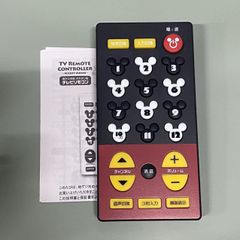 新品未開封】ディズニー ミッキー テレビリモコン 地デジ対応
