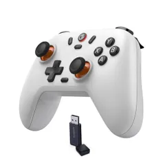 【新品】GameSir Nova Lite ワイヤレスコントローラー - Windows PC、iPhone、Android、Switch、Steamデッキ用2.4G & Bluetoothゲームパッド - ホール効果トリガー、ターボ機能、ラ 2a262475