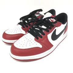 【中古】NIKE AIR JORDAN 1 Retro Low OG Chicago 2025 HQ6998-600 赤黒 26.5cm ナイキ エアジョーダン1ローカットシカゴ[66]