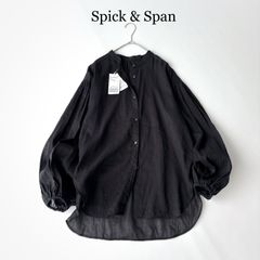 タグ付 2025 人気 Spick & Span メッシュリネンルーズプルオーバー