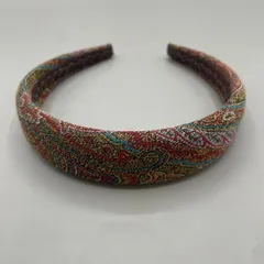 極美品　ETRO エトロ　カチューシャ　ヘアバンド　ペイズリー柄　ヘアアクセサリーのサムネイル