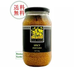全国送料無料ヒルファーム　プリザーブ　スパイシー　マスタード　５００ｇ　タスマニア産マスタード　輸入食品のサムネイル