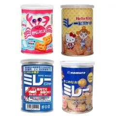 ＼ 4個セット ／ かにビス100g ＋ ミレー100g＋ミレー車載用100g＋ミレーハローキティ120g (賞味期限製造から約2年) / 保存缶防災食 長期保存 非常食のサムネイル