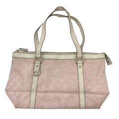 GUCCI グッチ GGキャンバス ジョリクール ミニトートバッグ ピンク 