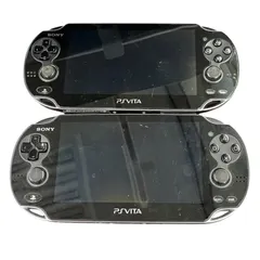 199990 動作未確認 SONY ソニー PS Vita PCH-1000 ブラック 2点まとめ 