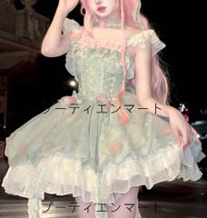 お嬢様 コスプレ メイド衣装 ワンピース 可愛いドレス フェチ ロリータ