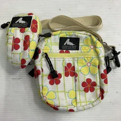 ◆ GREGORY グレゴリー ショルダーバッグ USA製 スプリングフラワー クイックポケット Mサイズ 中古品