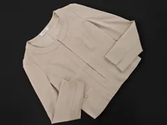 ofuon オフオン ノーカラー ジャケット size38/ベージュ ■◇ レディースのサムネイル