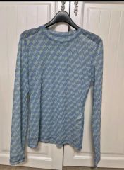 Alexander wang 総柄シアートップス Mサイズ - メルカリ