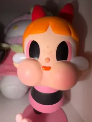 POP MART クライベイビー パワーパフガールズ フィギュア キーホルダー ブロッサム Sanrio ぬいぐるみ