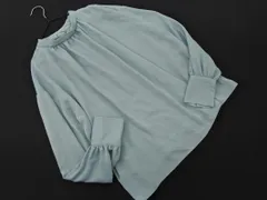 N. エヌ ナチュラルビューティーベーシック ボリュームスリーブ シャツ sizeM/ミント ■◇ レディース