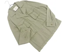 Andemiu アンデミュウ ポケット ブルゾン ジャケット sizeS/カーキ ■◇ レディースのサムネイル