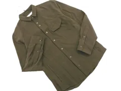 MEN'S MELROSE メンズメルローズ スナップボタン シャツ size3/ダークグリーン ■◇ メンズのサムネイル