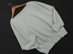 Rope Picnic ロペピクニック ドルマン ニット セーター size38/水色 ■◇ レディース
