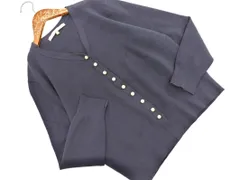 自由区 カーディガン size38/グレー ■◇ レディースのサムネイル