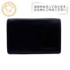 バーバリー カードケース パスケース エンボスロゴ ノバチェック 名刺入れ