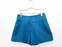 ビス ViS パンツ スカート キュロット ショート S 青 ブルーのサムネイル