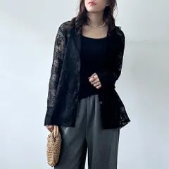 レースシャツジャケット