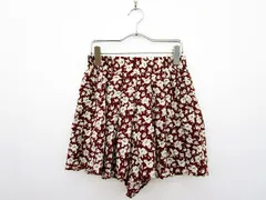 マジェスティックレゴン MAJESTIC LEGON パンツ スカート キュロット ミニ 花柄 F 赤 レッドのサムネイル