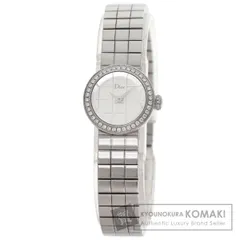 CHRISTIAN DIOR クリスチャンディオール CD040111 ラ ディ ドゥ ディオール 腕時計 SS SS ダイヤモンド レディース [中古]のサムネイル