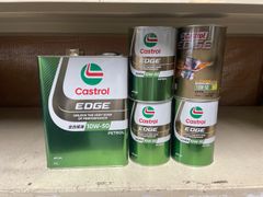 ◦☆【訳あり品】カストロール エンジンオイル EDGE SN 10W50 4L