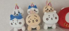 ちいかわらんど ぴーぽぽぬいぐるみ ちいかわ ハチワレ うさぎ 3点