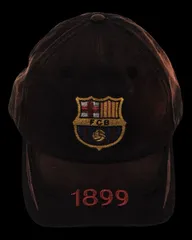 Travis Scott × FC Barcelona 1899 Distressed Hat トラヴィススコット エフシーバルセロナ Cactus Jack キャップのサムネイル