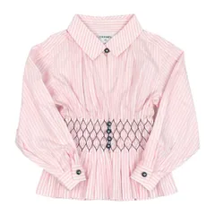 シャネル  ココマーク  ストライプ   シャツ P60274V45709 レディース ピンク CHANEL【中古】 【アパレル・小物】のサムネイル