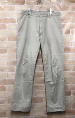 【中古】 RAF SIMONS ラフシモンズ チノワークパンツ ベージュ 46 111454028のサムネイル