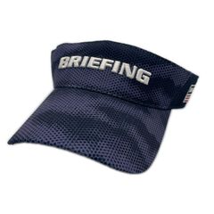 新品】BRIEFING GOLF カモフラ柄 サンバイザー ブルー 迷彩 - メルカリ