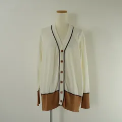 MACPHEE マカフィー トゥモローランド ドライコットン Vネック カーディガン 長袖 ロング トップス