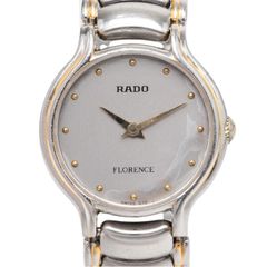 ✨RADO✨ラドー✨フローレンス✨コンビ✨ホワイト文字盤✨デイト