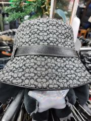 新品未使用☆ COACH バケットハット シグネチャー ブラック/グレー