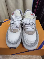 265 NIKE LDワッフル SACAI 白 グレー